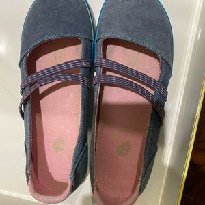 Mary Jane canvas sneakers